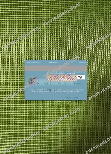 Albania United Bank of Albania mastercard photolook back